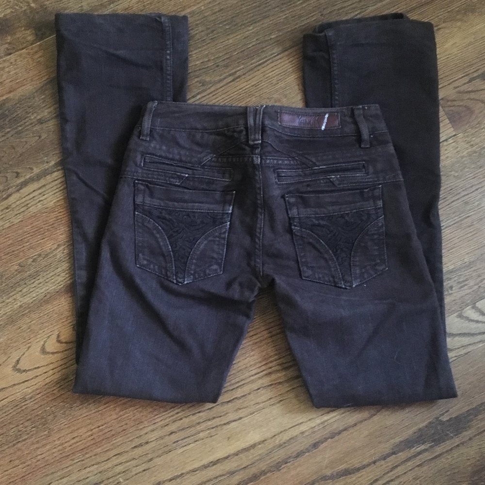 [Yanuk] Brown 5 Pocket Jeans